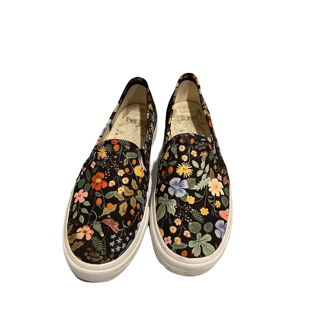 Keds Rifle Paper Co. Double Decker Strawberry Fields Slip-On Sneaker